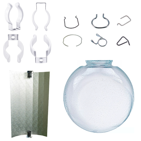 Lamps accessories and spare parts