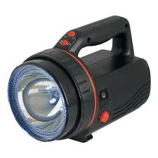 ANSMANN - Torcia portatile a LED Spotlight, Modello: HS5R - Metalworker